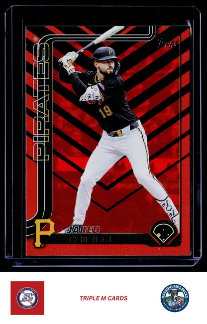 2025 Topps Update #US54 Jared Triolo Holiday