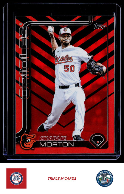 2025 Topps Update #US242 Charlie Morton Holiday