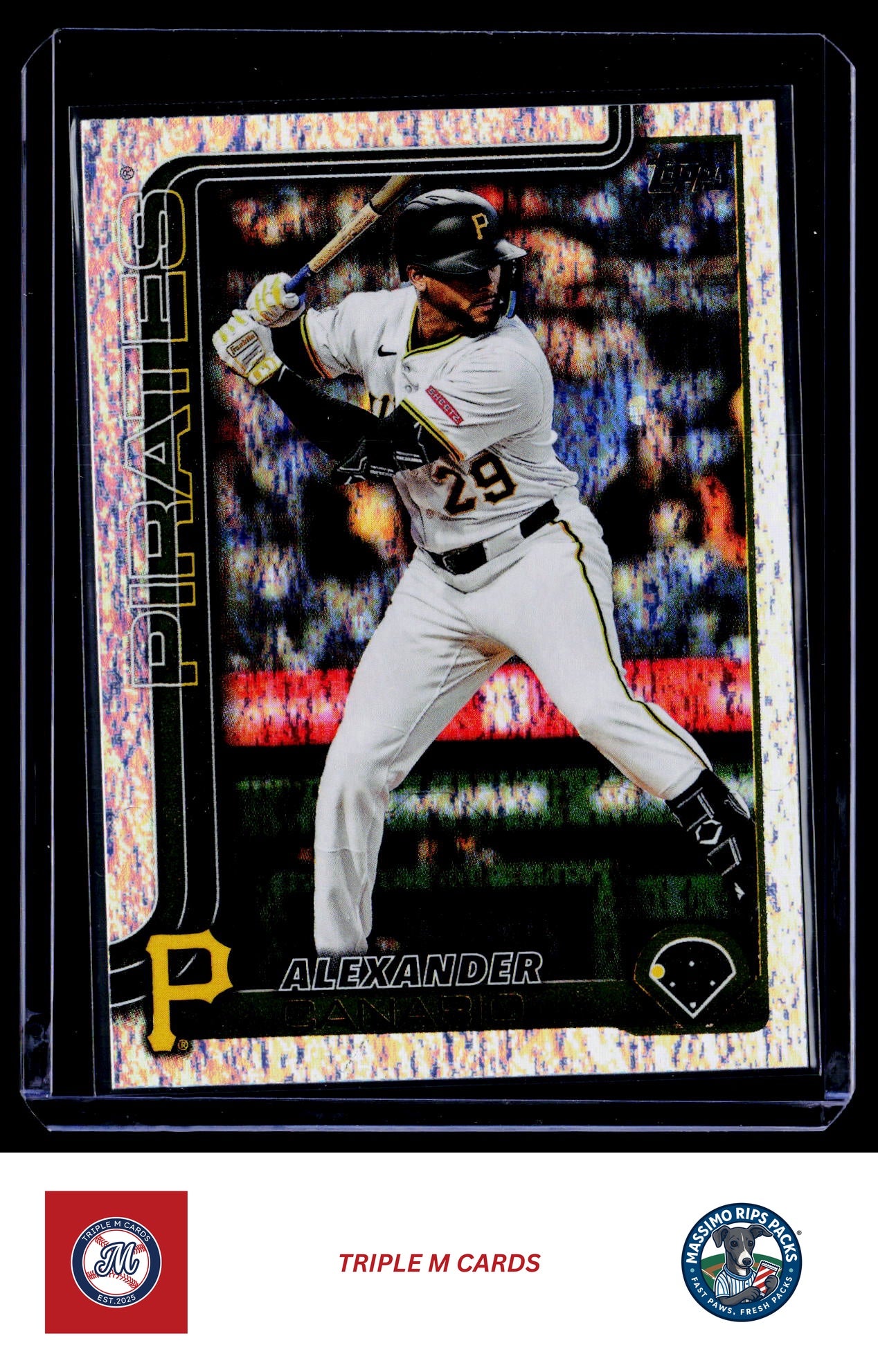 2025 Topps Update #US204 Alexander Canario Holo Foil