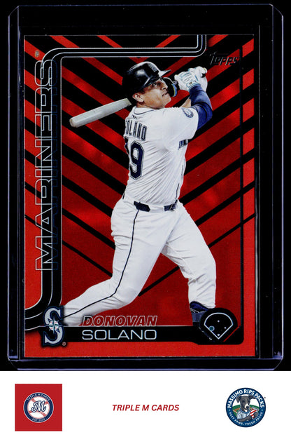 2025 Topps Update #US281 Donovan Solano Holiday