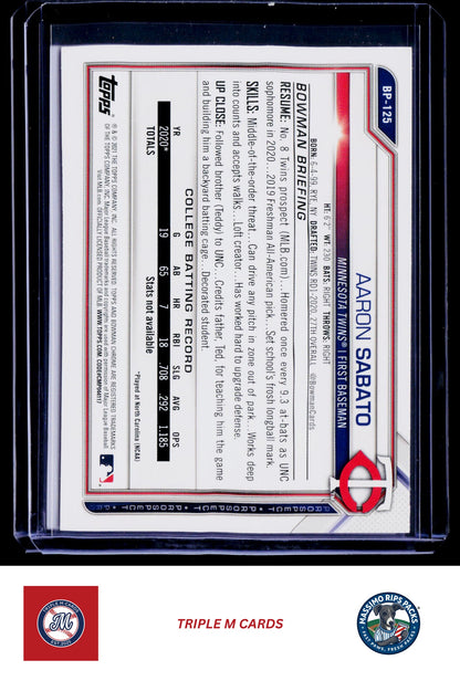 2021 Bowman #BP-7 Maximo Acosta Prospects