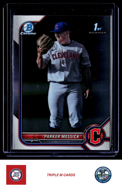 2022 Bowman Draft #BDC-71 Parker Messick Chrome Refractor