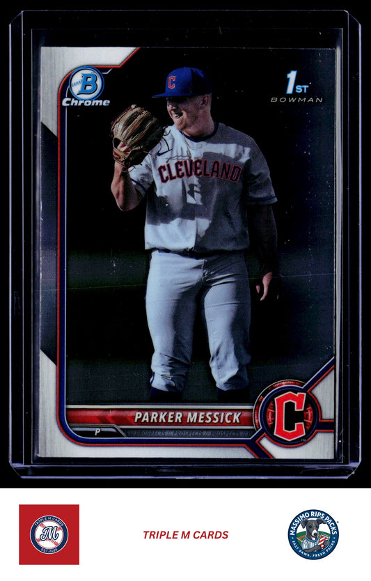 2022 Bowman Draft #BDC-71 Parker Messick Chrome Refractor