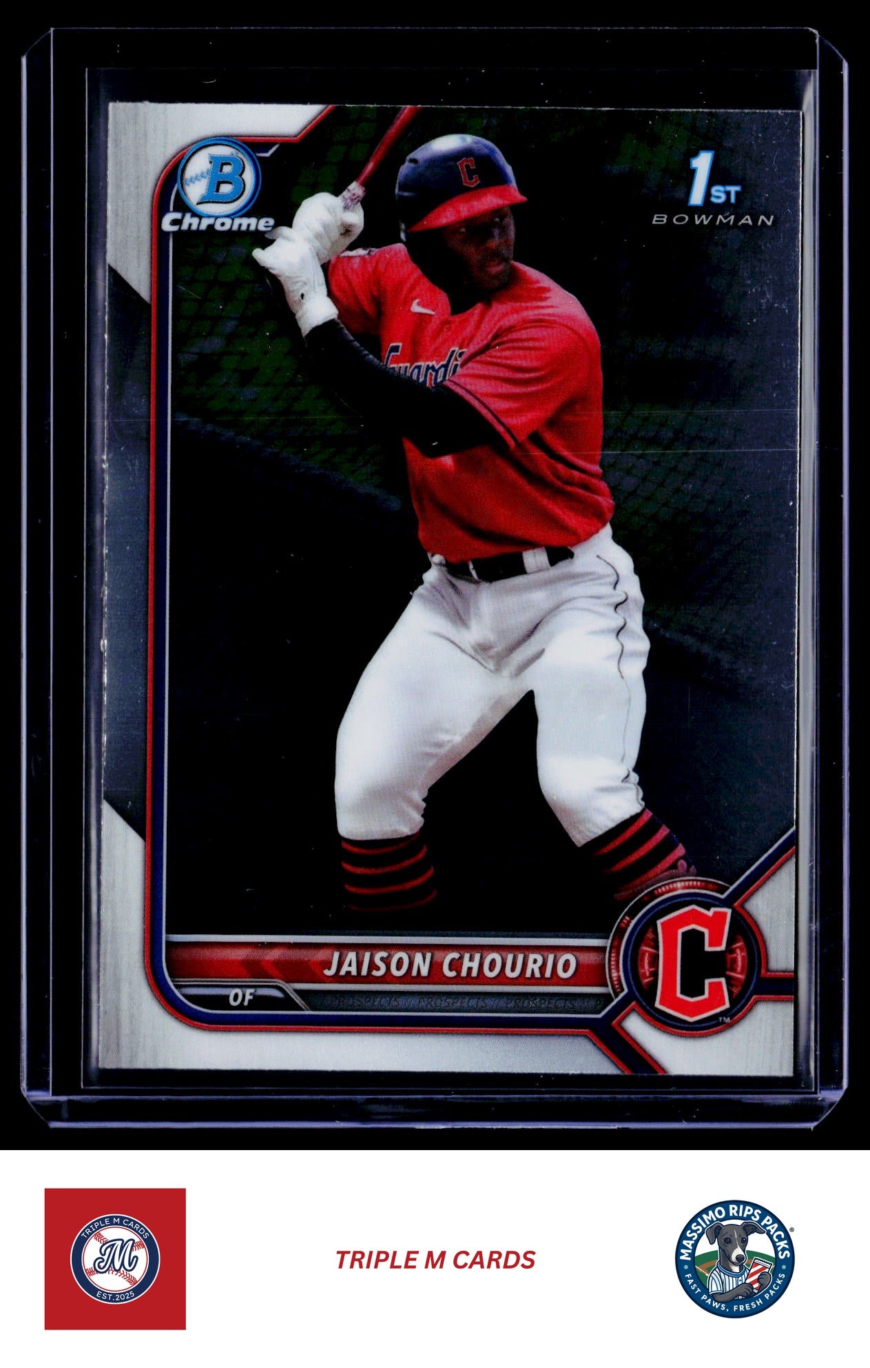 2022 Bowman Chrome #BCP-174 Jaison Chourio Prospects