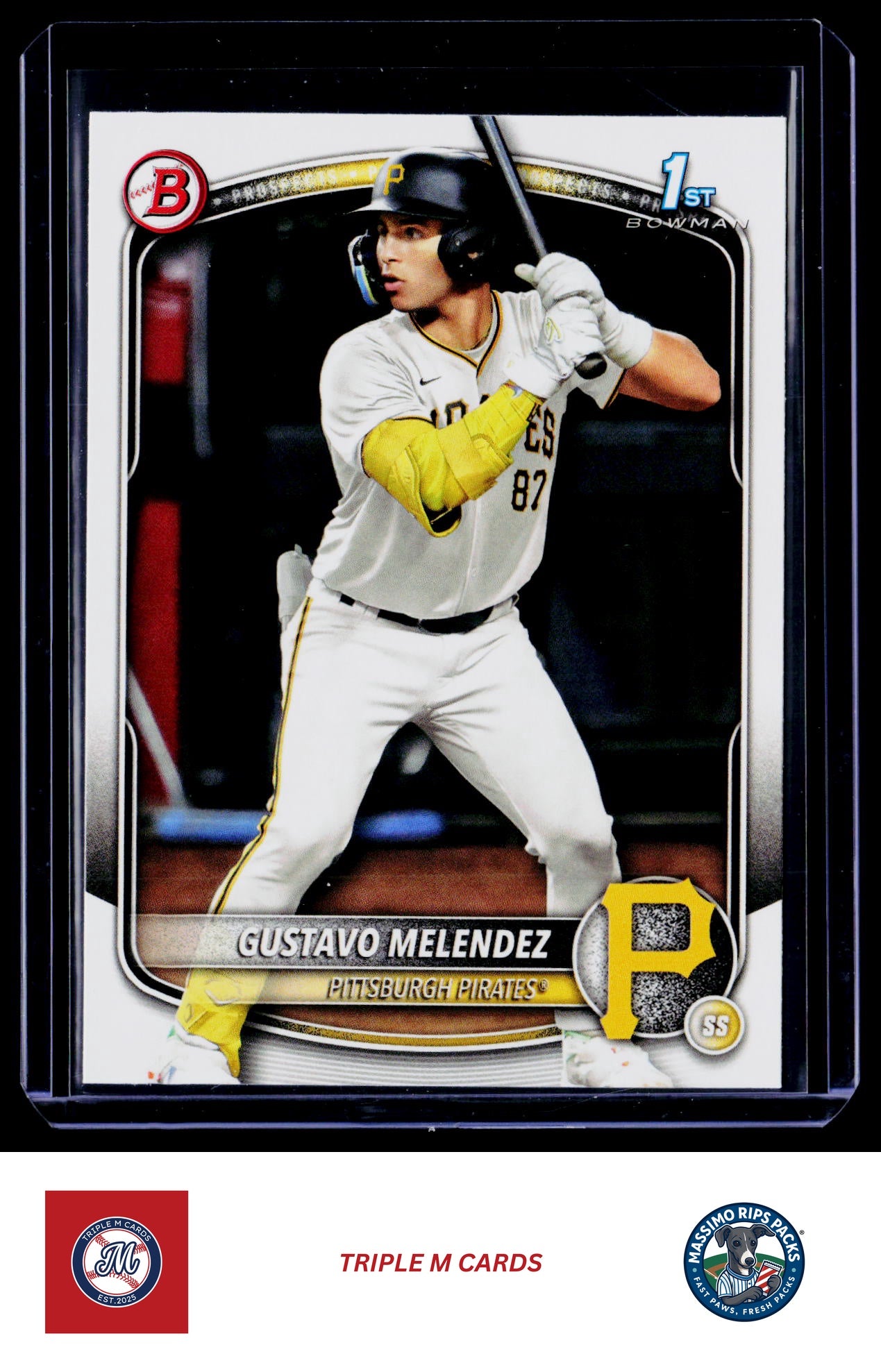 2025 Bowman Draft #BD-112 Gustavo Melendez