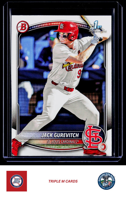 2025 Bowman Draft #BD-150 Jack Gurevitch