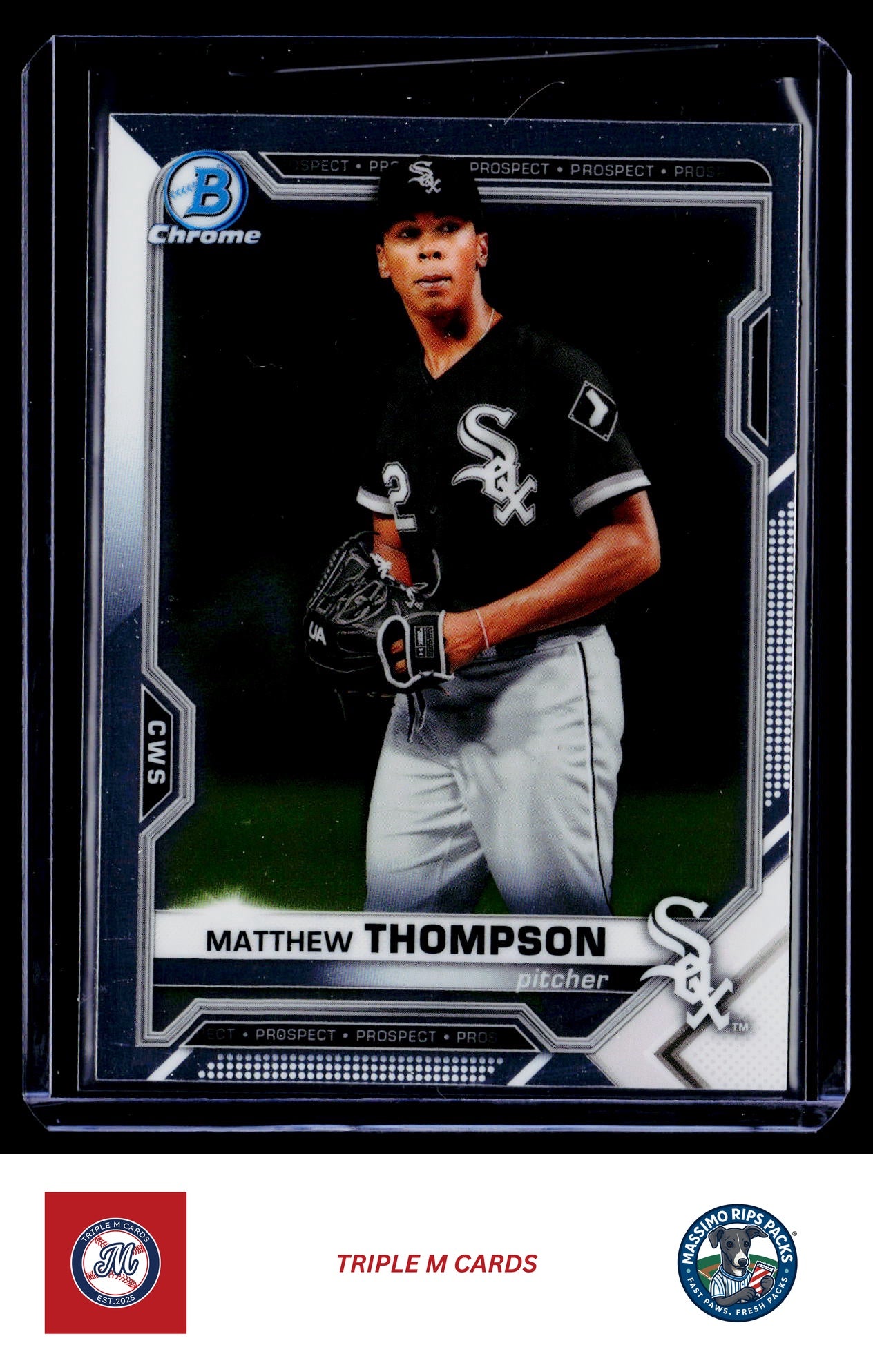 2021 Bowman #BCP-74 Matthew Thompson Chrome Prospects