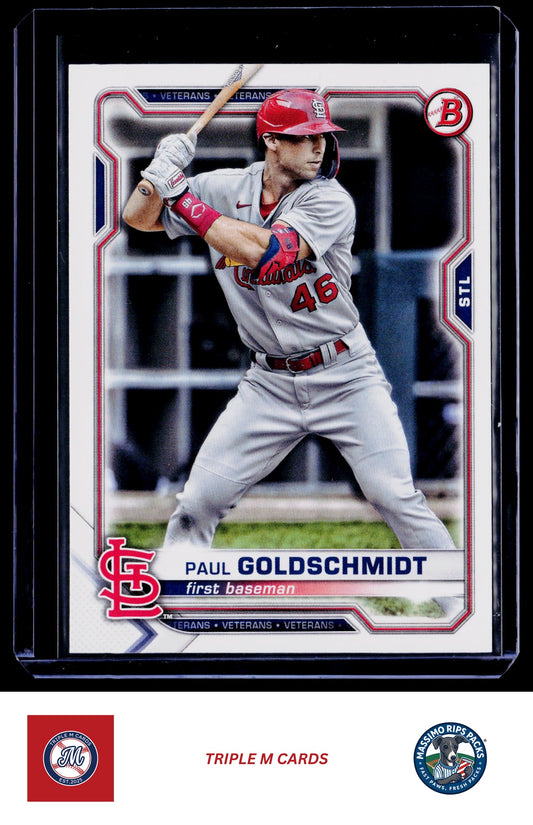 2021 Bowman #95 Paul Goldschmidt