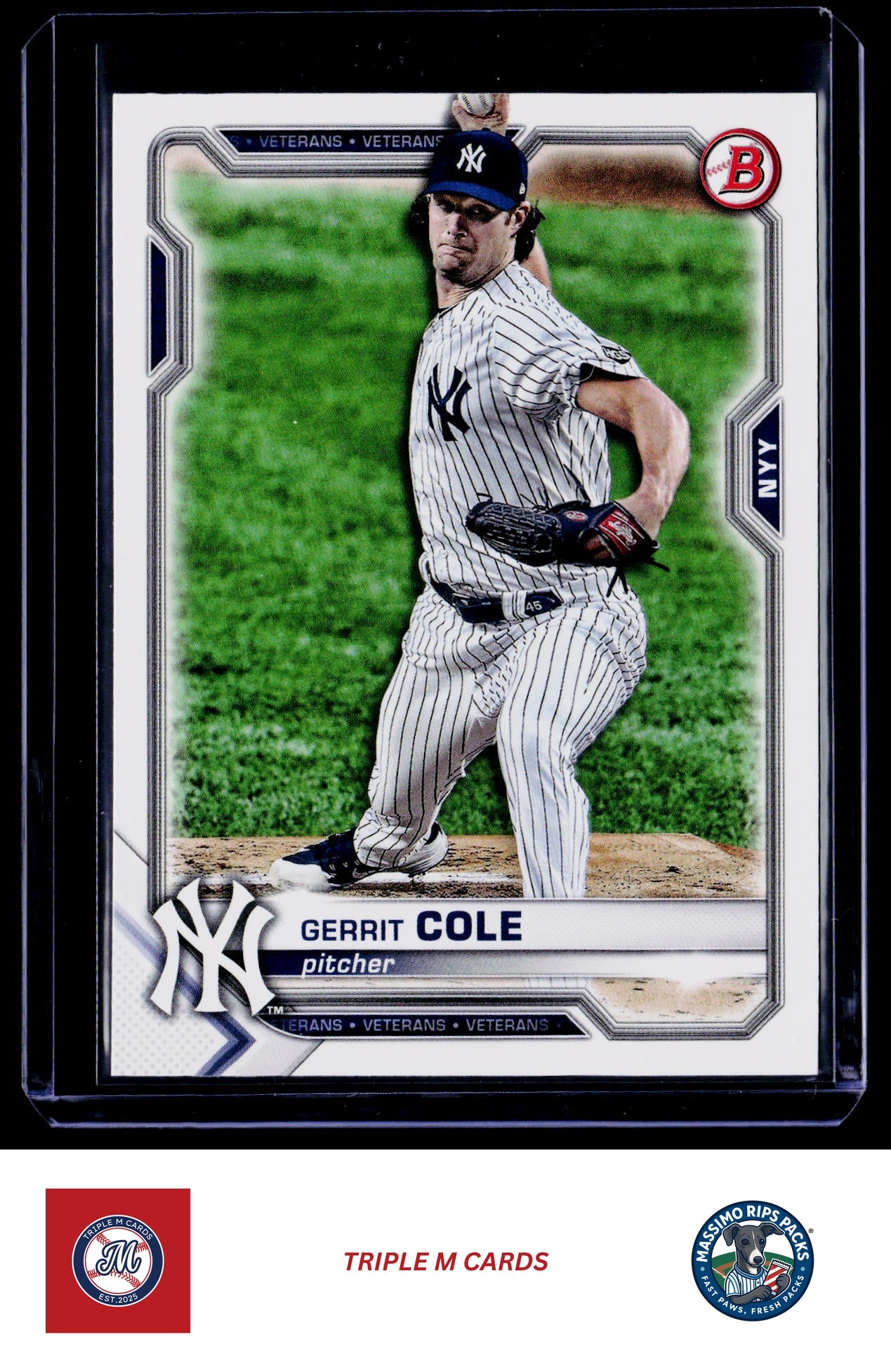 2021 Bowman #65 Gerrit Cole