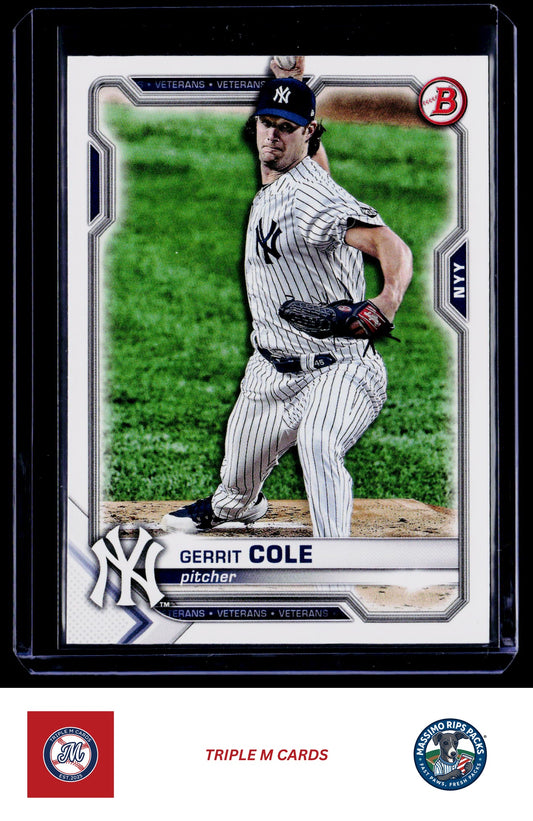 2021 Bowman #65 Gerrit Cole