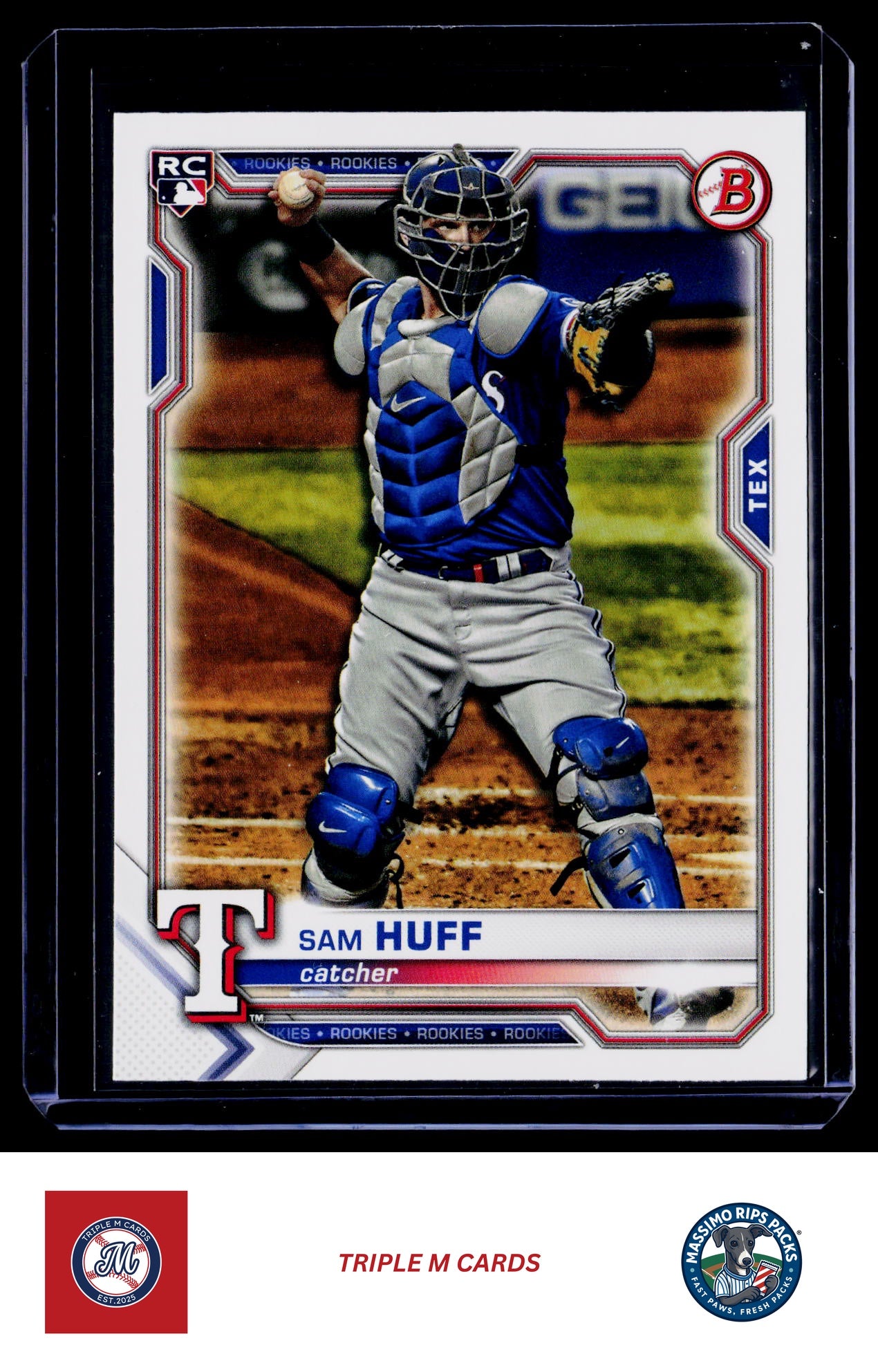 2021 Bowman #23 Sam Huff