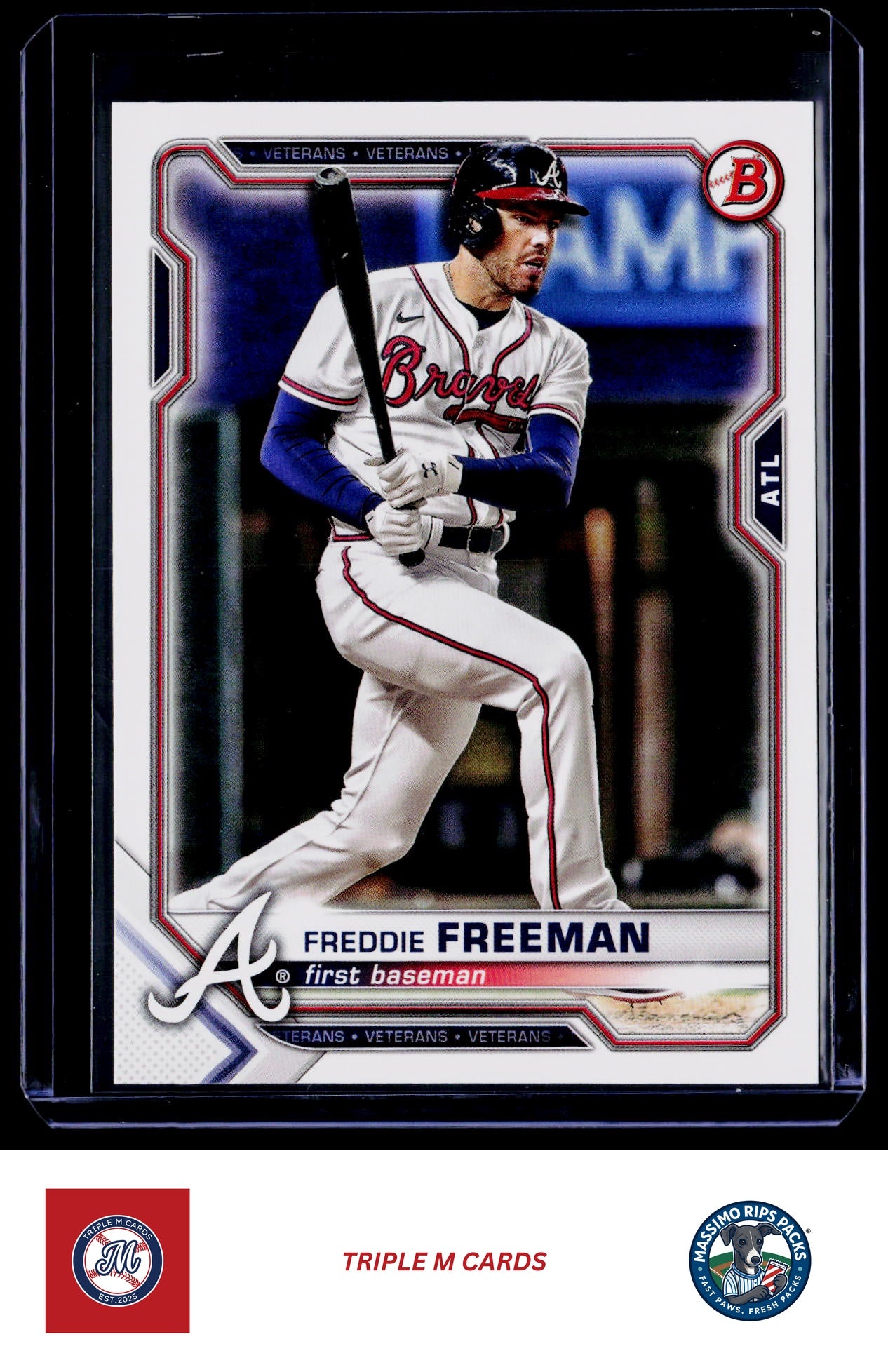 2021 Bowman #14 Freddie Freeman