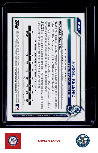 2021 Bowman #BP-102 Jarred Kelenic Prospects