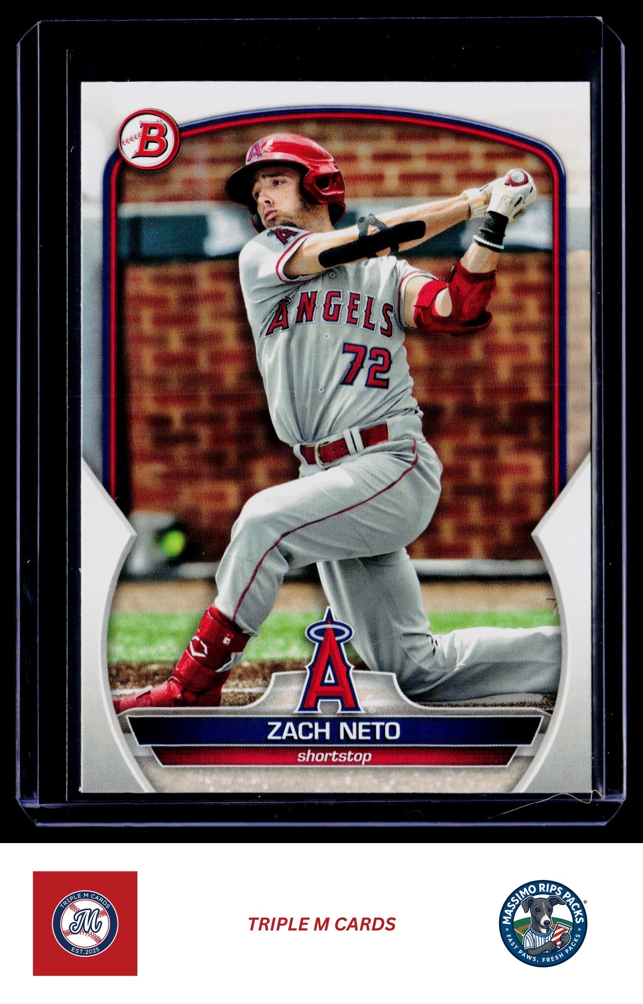 2023 Bowman #BP-64 Zach Neto Prospects