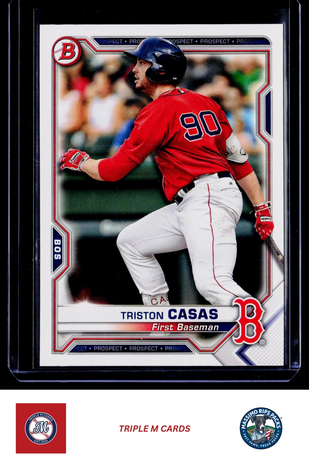 2021 Bowman #BP-84 Triston Casas Prospects