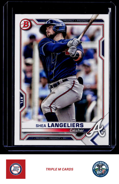 2021 Bowman #BP-28 Shea Langeliers Prospects