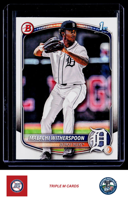 2025 Bowman Draft #BD-172 Malachi Witherspoon