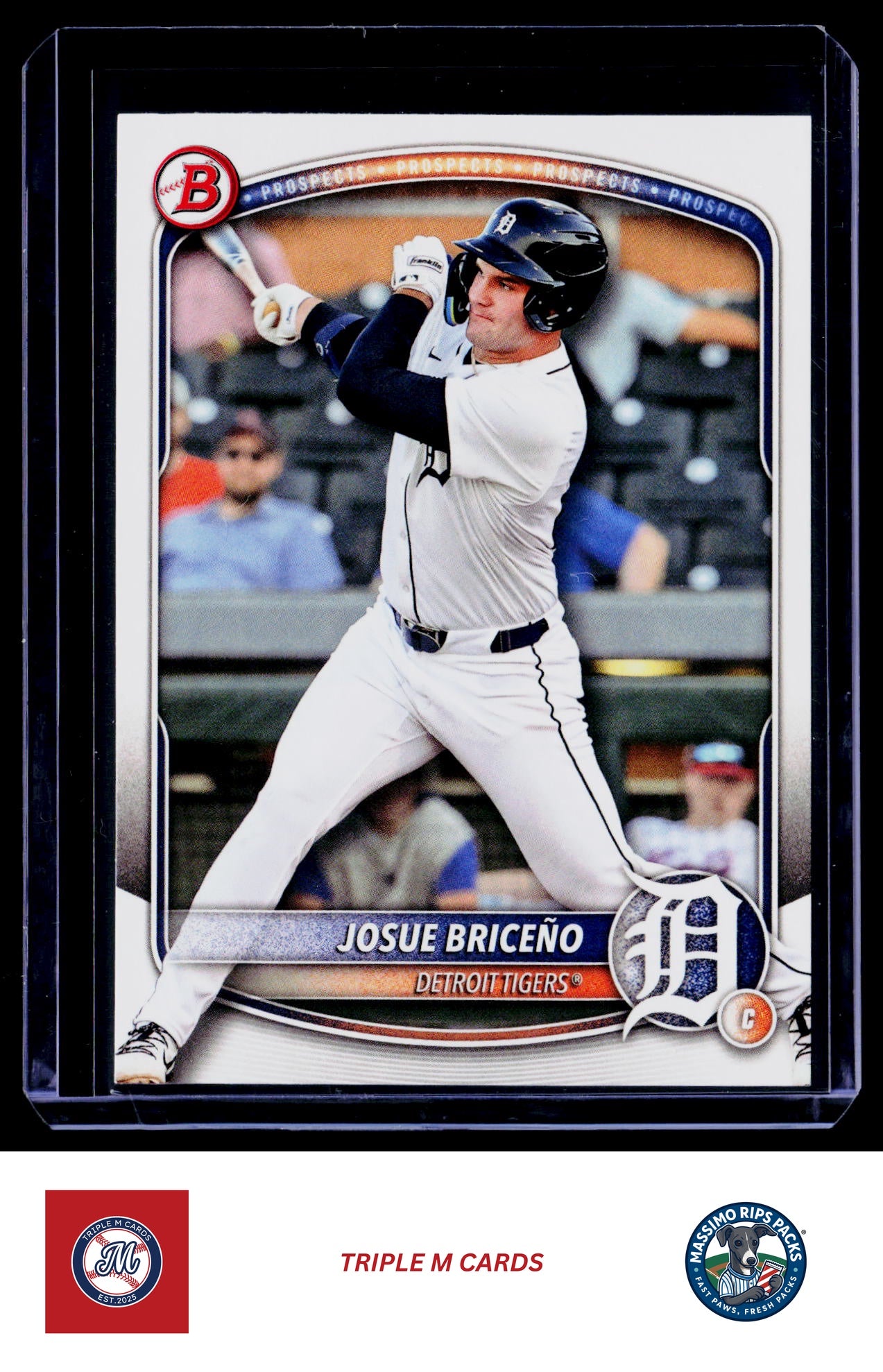 2025 Bowman Draft #BD-60 Josue Briceño