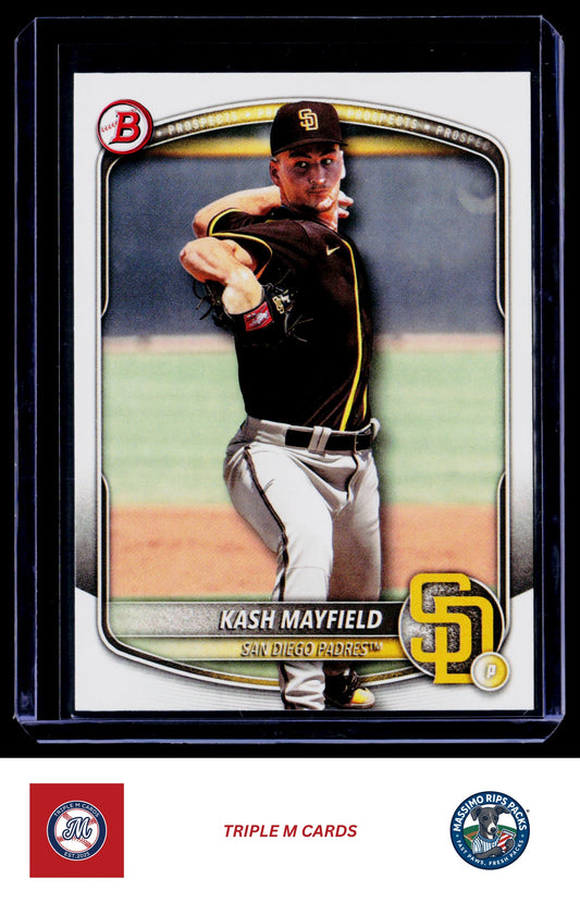 2025 Bowman Draft #BD-95 Kash Mayfield