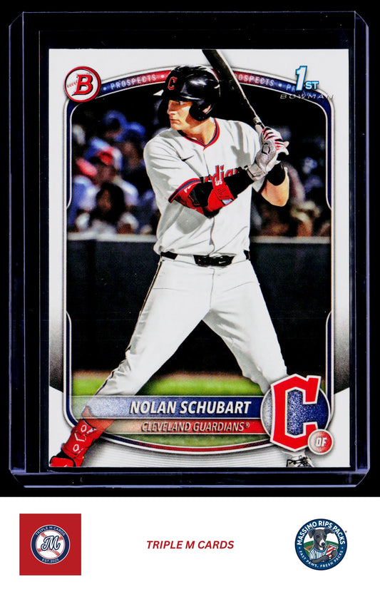2025 Bowman Draft #BD-192 Nolan Schubart