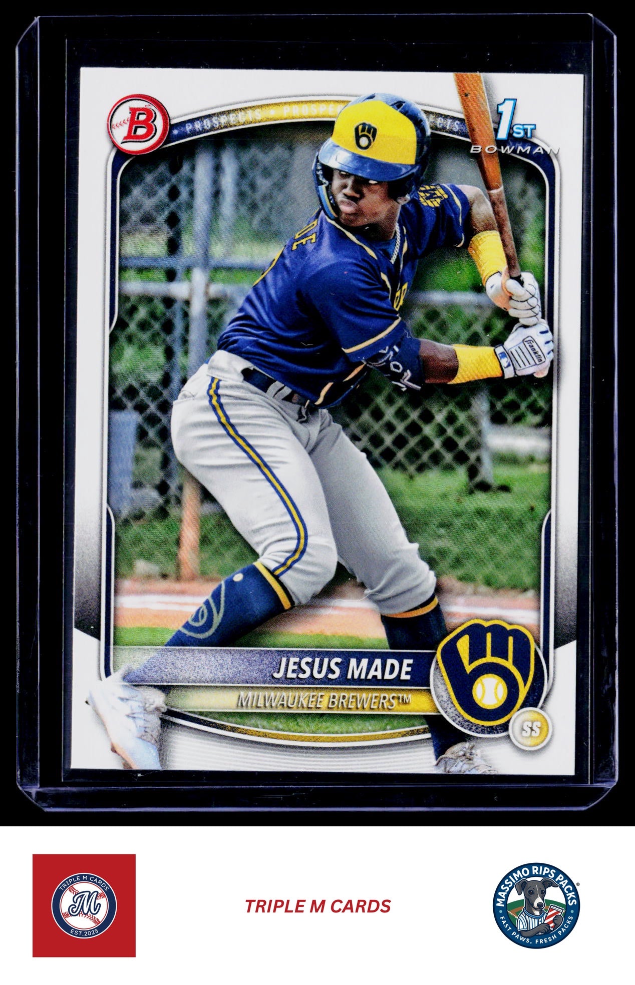 2025 Bowman #BP-66 Jesus Made Prospects