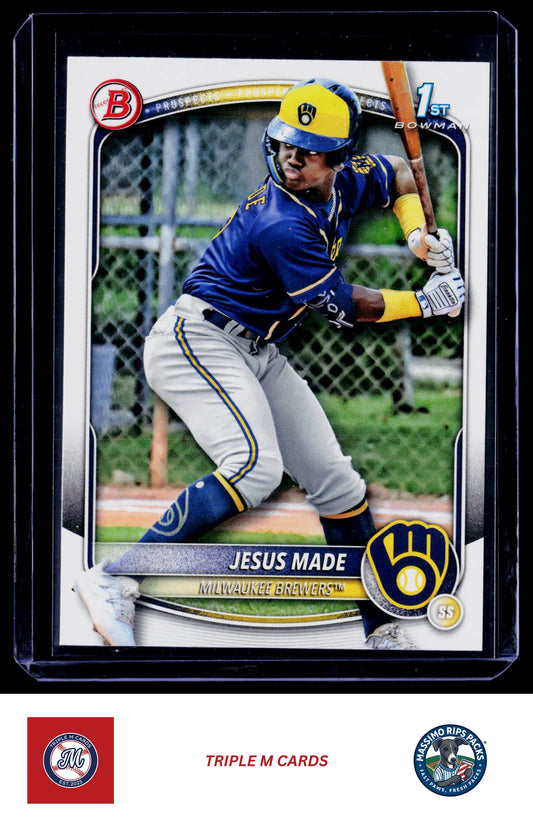 2025 Bowman #BP-66 Jesus Made Prospects