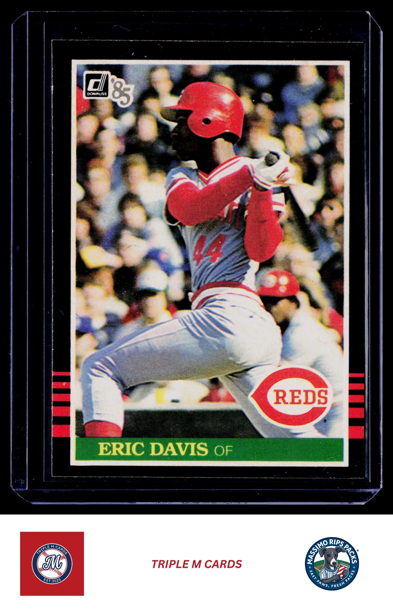 1985 Donruss #325 Eric Davis