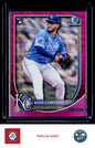 2025 Bowman Chrome #67 Noah Cameron Fuchsia #/299