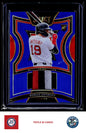 2024 Panini Select #SS-RA Roman Anthony Selective Swatches Blue Prizms #/49
