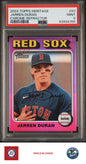 2024 Topps Heritage #83 Jarren Duran Chrome Refractor PSA 9 #/575