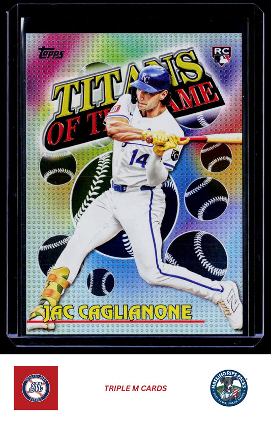 2026 Topps #TOG-12 Jac Caglianone Titans of the Game