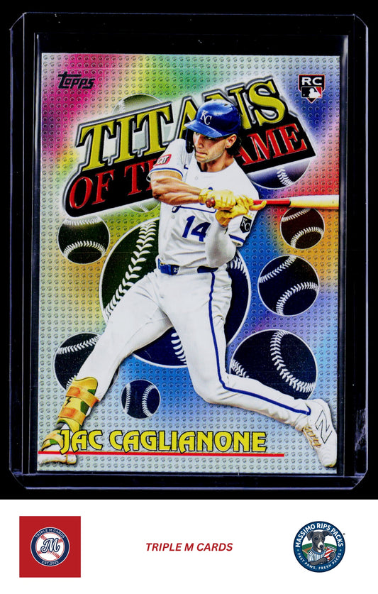 2026 Topps #TOG-12 Jac Caglianone Titans of the Game