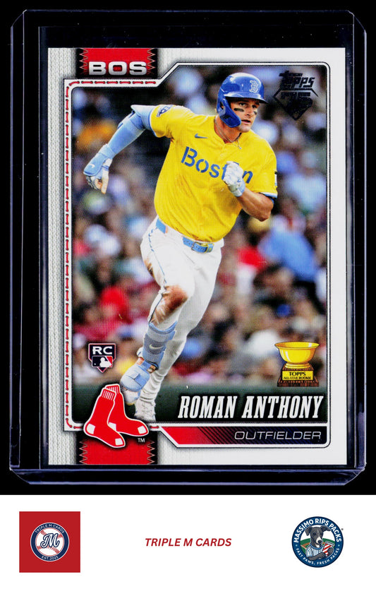 2026 Topps #189 Roman Anthony Super Box Companion Cards