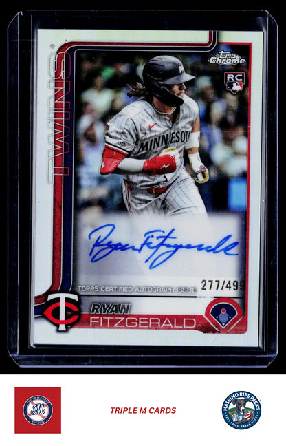 2025 Topps Chrome Update #AC-RF Ryan Fitzgerald