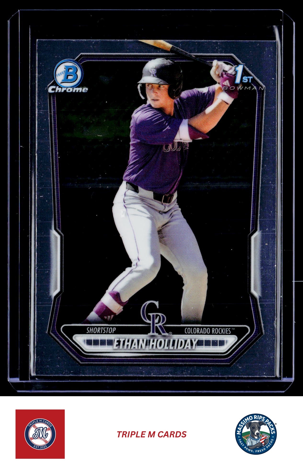 2026 Bowman #BCP-1 Ethan Holliday Chrome Prospects