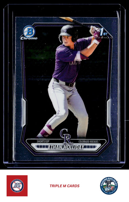 2026 Bowman #BCP-1 Ethan Holliday Chrome Prospects
