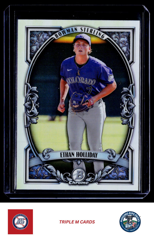 2026 Bowman #BST-11 Ethan Holliday Bowman Sterling