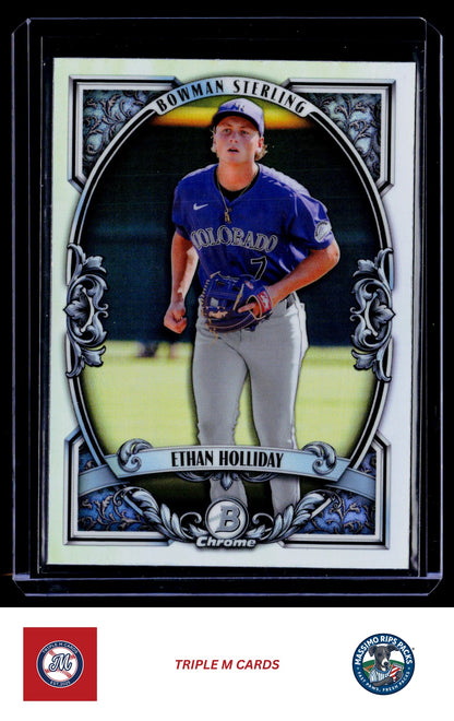 2026 Bowman #BST-11 Ethan Holliday Bowman Sterling