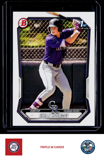 2026 Bowman #BP-1 Ethan Holliday Prospects