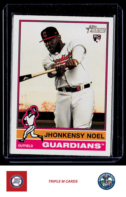 2025 Topps Heritage #79 Jhonkensy Noel