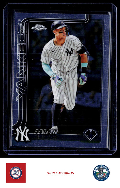 2025 Topps Chrome #99 Aaron Judge