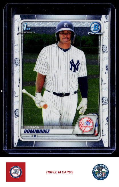 2020 Bowman #BCP-8 Jasson Dominguez Chrome Prospects