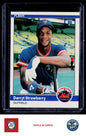 1984 Fleer #599 Darryl Strawberry