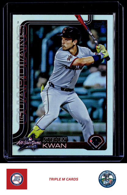 2025 Topps Update #ASG-43 Steven Kwan 2025 All-Star Game