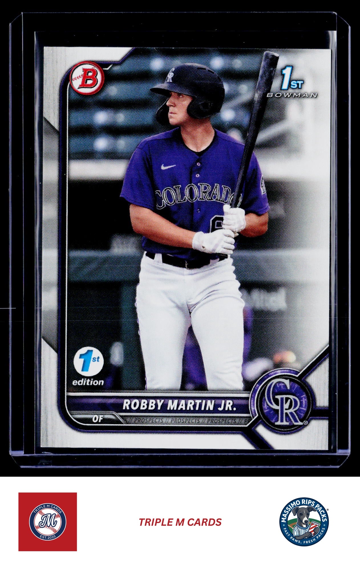 2022 Bowman 1st Edition #BPPF-43 Robby Martin Jr.