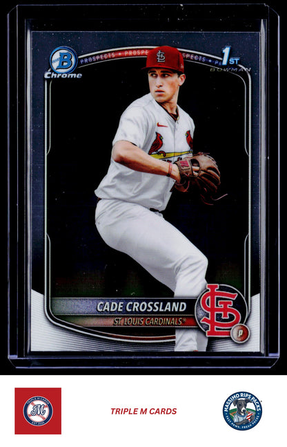 2025 Bowman Draft #BDC-183 Cade Crossland Chrome