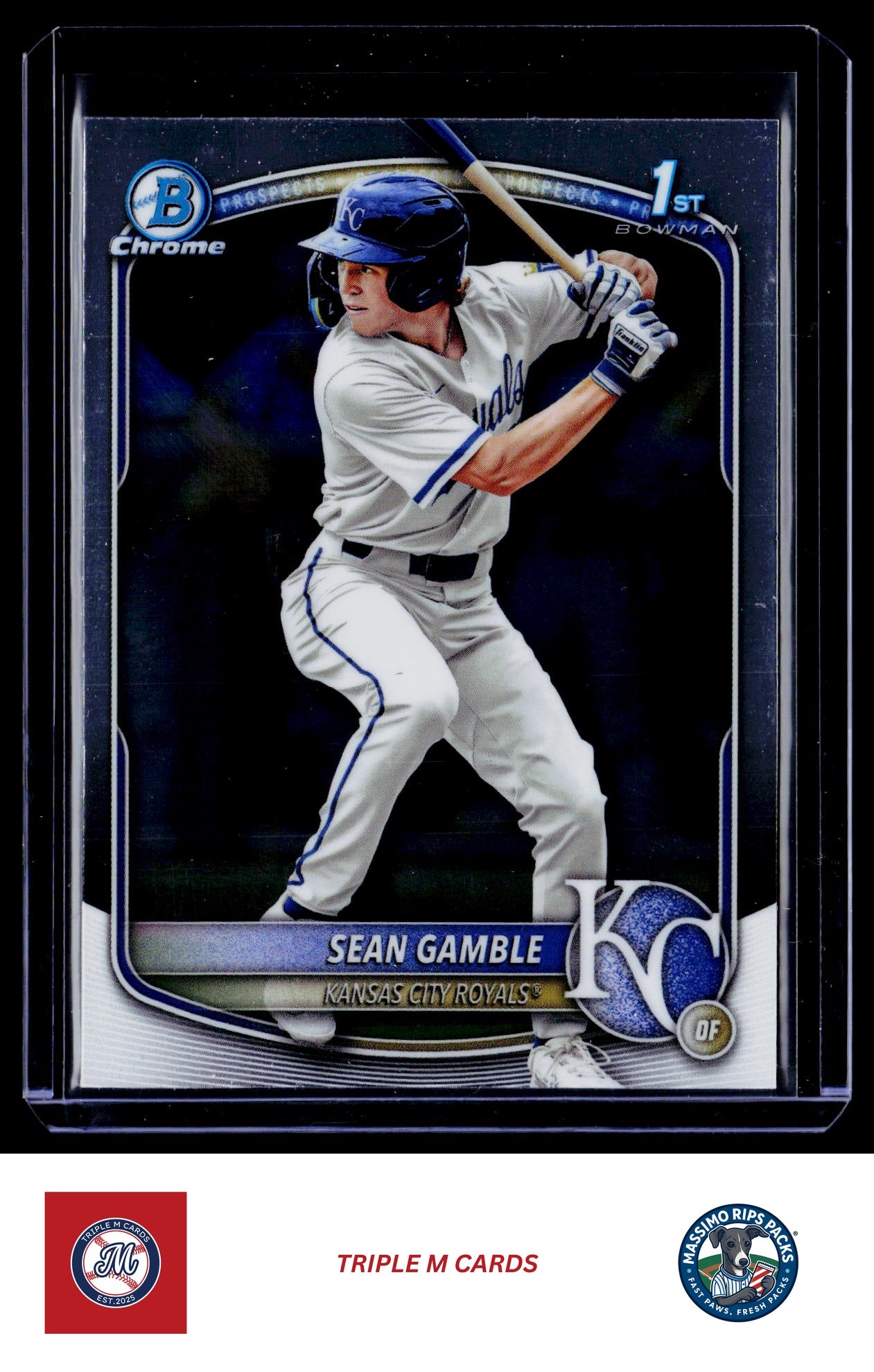 2025 Bowman Draft #BDC-178 Sean Gamble Chrome