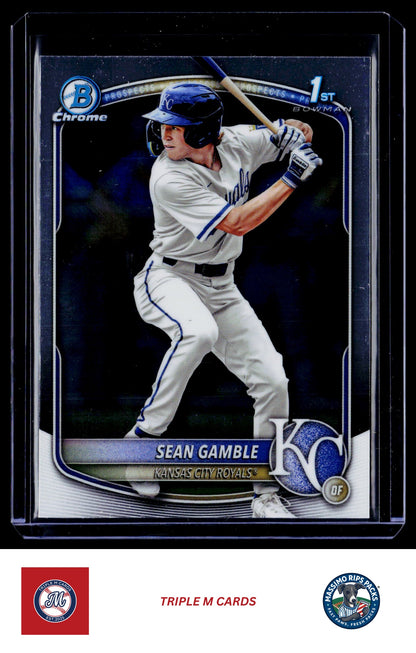2025 Bowman Draft #BDC-178 Sean Gamble Chrome