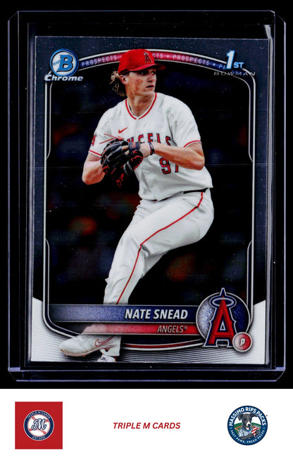 2025 Bowman Draft #BDC-38 Nate Snead Chrome