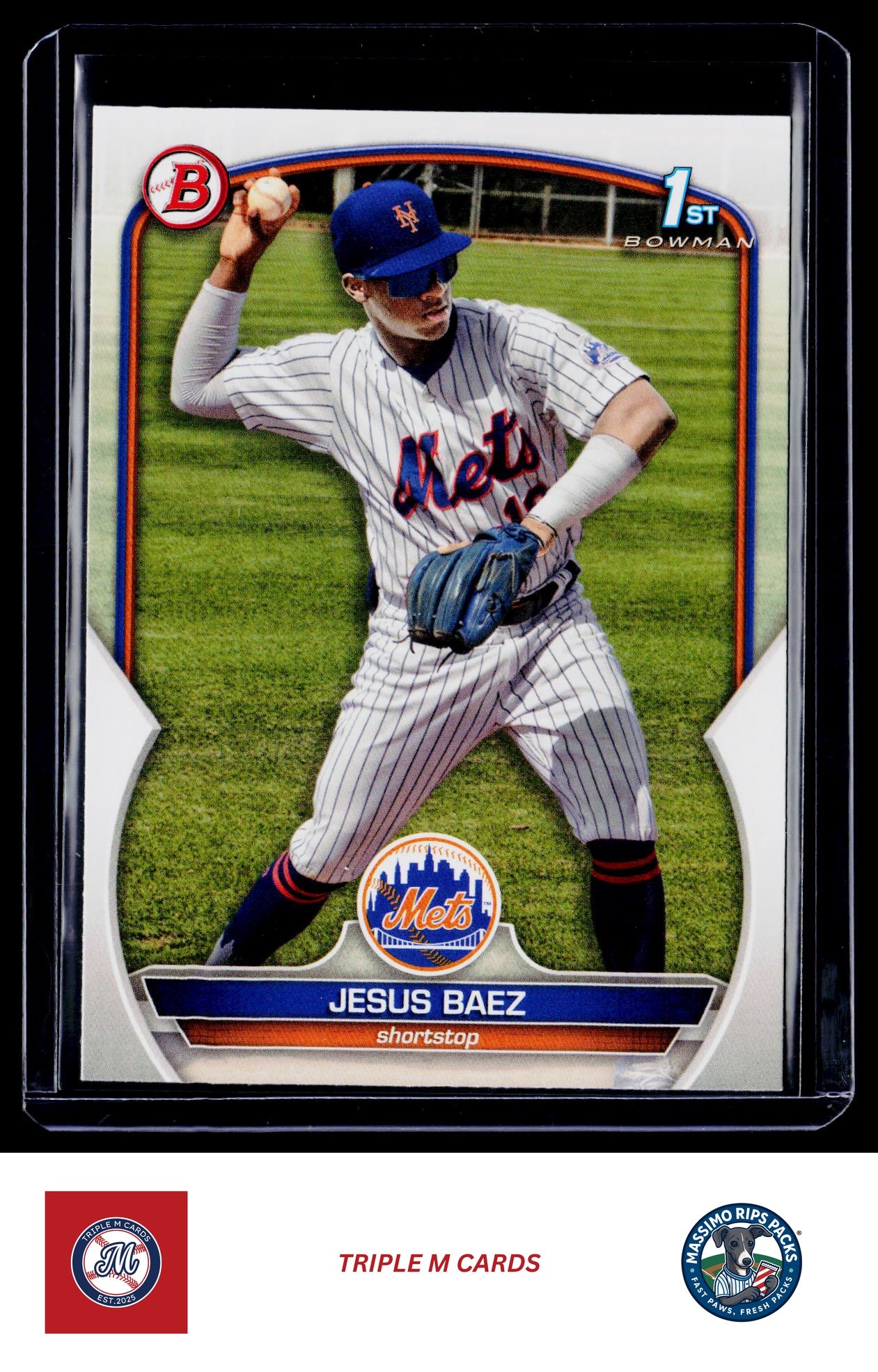 2023 Bowman #BP-12 Jesus Baez Prospects